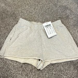 NWT Brandy Melville Grey Sweatshorts